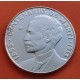 CUBA 1 PESO 1953 CENTENARIO DE JOSE MARTI KM.29 MONEDA DE PLATA MBC++ Silver Coin R/1