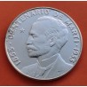 CUBA 1 PESO 1953 CENTENARIO DE JOSE MARTI PATRIA y LIBERTAD KM.29 MONEDA DE PLATA MBC+ silver coin R/2