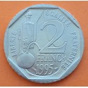 FRANCIA 1 FRANCO 1957 MORLON SC ALUMINIO FRANCE FRANC