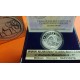 ESPAÑA 10 EUROS 2011 JOYAS NUMISMATICAS 1-1/2 SHEKEL HISPANO CARTAGINES MONEDA DE PLATA PROOF ESTUCHE y CERTIFICADO FNMT