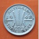 .AUSTRALIA 1 FLORIN 1951 CETROS PLATA SC Silver KM*47 Jubilee