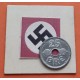 DINAMARCA 25 ORE 1942 LETRAS CX-R BAJO CORONA KM.823.2A MONEDA DE ZINC OCUPACION NAZI III REICH WWII Denmark