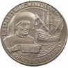 PORTUGAL 2,50 ECUS 1991 ENRIQUE EL NAVEGANTE y BARCO MONEDA DE NICKEL SC 2,50 ECU 2 1/2 ECU