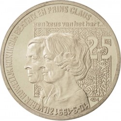 . CURACAO 1 GULDEN 1944 WILHELMINA PLATA EBC- HOLANDA KM 45