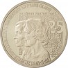 . CURACAO 1 GULDEN 1944 WILHELMINA PLATA EBC- HOLANDA KM 45