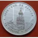 @VER FOTOS - Tirada 550@ CUBA 50 PESOS 1991 LA GIRALDA en SEVILLA AÑO DE ESPAÑA KM.357 MONEDA DE PLATA 5 Onzas