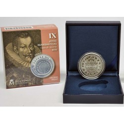 ESPAÑA 10 EUROS 2019 IX Serie JOYAS NUMISMATICAS 8 REALES Rey FELIPE II CASA DE LOS AUSTRIAS MONEDA DE PLATA ESTUCHE FNMT