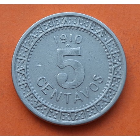 MEXICO REVOLUCION Estado de CHIHUAHUA 5 CENTAVOS 1914 KM*613 SC