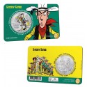 . 1 aaaaacoin @SI COLORES@ BELGICA 5 EUROS 2024 LUCKY LUKE Comic Tirada 7.500 MONEDA DE NICKEL coincard