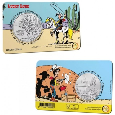 . @TIRADA 7,500@ BELGICA 5 EUROS 2022 MARSUPILAMI personaje del comic SPIROU NO COLOR MONEDA DE NICKEL Belgium Coincard