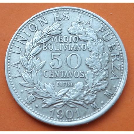 BOLIVIA 10 BOLIVIANOS 1997 INDIGENA PLATA SILVER KM*209