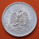 MEXICO 1 PESO 1943 GORRO FRIGIO PLATA SILVER KM*455 SC-