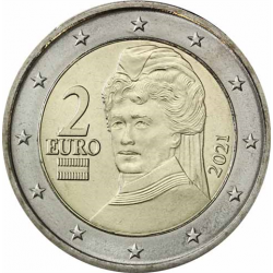 AUSTRIA 2 EUROS 2002 SIN CIRCULAR OSTERREICH 2€ MONEDA COIN