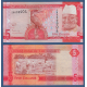 GAMBIA 5 DALASIS 2015 PRESIDENTE, PAJARO y REBAÑO DE VACAS Pick 31R BILLETE SC Africa UNC BANKNOTE