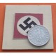 DITTRES REICH GERMANY 10 REICHSPFENNIG 1941 D SWASTIKA NAZI ZINC