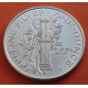 @OFERTA@ ESTADOS UNIDOS 1 ONZA 1990 tipo DIME 10 CENTAVOS MERCURY MEDALLA DE PLATA PURA One Ounce 999 FINE