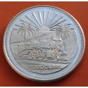 . 1 ONZA 1992 ESTADOS UNIDOS PLATA OZ SILVER MAPA y CRISTOBAL CO