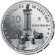 . 1 MONEDA + CÁPSULA x ESPAÑA 10 EUROS 2012 BICENTENARIO DE LA CONSTITUCION DE CADIZ 1812 PLATA NO ESTUCHE FNMT