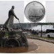 . 1 aaaacoin @13/NOV. Envío@ SERBIA 100 DINARA 2024 NIKOLA TESLA CATARATAS DEL NIÁGARA MONEDA DE PLATA Oz ONZA cápsula