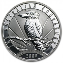 AUSTRALIA 1 DOLAR 2009 KOOKABURRA PLATA SC SILVER DOLLAR