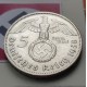 ALEMANIA 5 MARCOS 1938 A AGUILA y ESVASTICA NAZI III REICH KM.94 MONEDA DE PLATA EBC- Germany 5 Reichsmark R/2