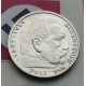 @RARA@ ALEMANIA 5 MARCOS 1938 E AGUILA y ESVASTICA NAZI III REICH KM.94 MONEDA DE PLATA Germany 5 Reichsmark R/1