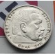 @RARA@ ALEMANIA 5 MARCOS 1939 E AGUILA y ESVASTICA NAZI III REICH KM.94 MONEDA DE PLATA EBC- Germany 5 Reichsmark R/2