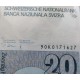 @VER FIRMAS@ SUIZA 20 FRANCOS 1990 HORACE BENEDICT Serie 90K Pick 55I BILLETE SC Switzerland 20 Francs UNC BANKNOTE