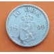 @ESCASA@ NORUEGA 10 ORE 1899 LEON RAMPANTE del REY OSCAR II y ESCUDO KM.350 MONEDA DE PLATA Norway silver