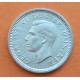 INGLATERRA 3 PENIQUES 1940 KING GEORGIUS VI KM.848 MONEDA DE PLATA MBC+ UK 3 Pence silver