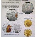 . 1 aaaaacoin 3 MONEDAS @27/NOV. Envío@ X ANIVERSARIO S.M. REY FELIPE VI x ESPAÑA 10 + 50 + 200 EUROS 2024 ORO y PLATA