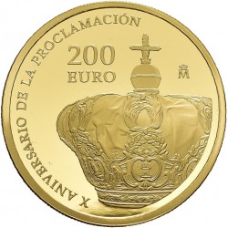 . ESPAÑA 10 EUROS 2015 PLATA 70 AÑOS DE PAZ REY FELIPE VI FNMT