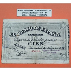 . SANTANDER 50 PESETAS 1936 BANCO SANTANDER 012238