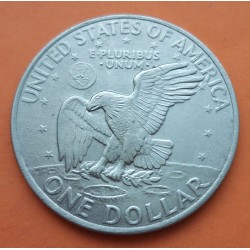 ESTADOS UNIDOS 1 DOLAR 1971 P EISENHOWER y AGUILA SOBRE LA LUNA KM.203 MONEDA DE NICKEL EBC USA $1 Dollar R/3