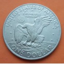 ESTADOS UNIDOS 1 DOLAR 1971 P EISENHOWER y AGUILA SOBRE LA LUNA KM.203 MONEDA DE NICKEL EBC USA $1 Dollar R/3