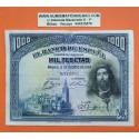 ESPAÑA 1000 PESETAS 1928 REY FERNANDO III Sin serie 969 MBC Pick