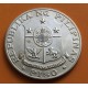 FILIPINAS 1 PESO 1963 ANDRES BONIFACIO PLATA Silver Philippines