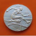 FINLANDIA 50 MARKKAA 1983 ATLETISMO PLATA SILVER FINNLAND