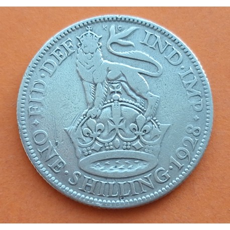 INGLATERRA 3 PENIQUES 1912 JORGE V PLATA SC- Silver Pence UK