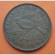 NUEVA ZELANDA 1 PENIQUE 1947 BRONCE KM*13 New Zealand Penny