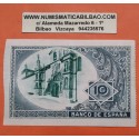 BILBAO 10 PESETAS 1937 CAJA DE AHORROS VIZCAINA 382377 @RARO@ BILLETE de EUZKADI Pick S.562 España