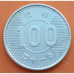 JAPON 100 YEN 1966 VALOR PLATA EBC+ JAPAN SILVER 1