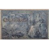 @TAMAÑO XXL@ ALEMANIA 100 MARCOS 1910 DAMA CON ESCUDO y ESPADA Sello en Verde Pick 42 BILLETE MBC Germany 100 Reichsbanknote