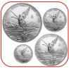 . .1 DOLAR 2016 AUSTRALIA AÑO LUNAR DEL MONO PLATA Silver Oz