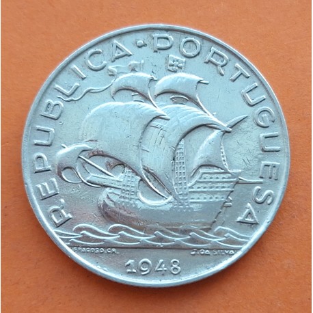 ..PORTUGAL 25 ESCUDOS 1974 REVOLUTION PLATA SILVER SILBER