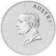 . 1 aaaaacoin @1ª MONEDA con el REY CARLOS III@ AUSTRALIA 1 DOLAR 2024 AUSTRALIAN EMU PLATA OZ ONZA Charles III