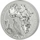 . .50 FRANCOS 2016 RWANDA SURICATO PLATA SC 1 Oz SILVER RUANDA