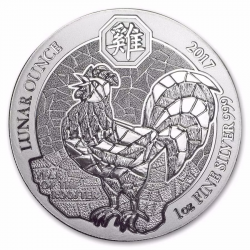 . .50 FRANCOS 2016 RWANDA SURICATO PLATA SC 1 Oz SILVER RUANDA