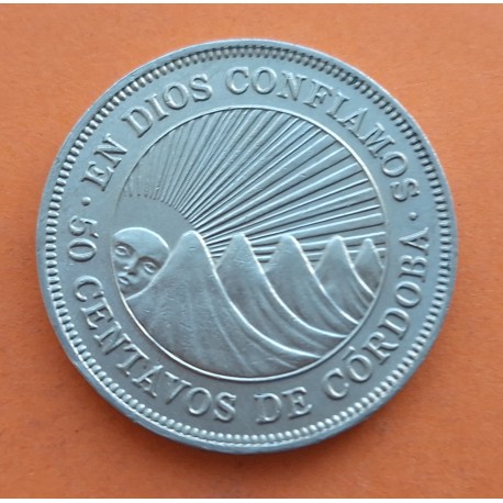 NICARAGUA 5 CENTAVOS 1899 NICKEL KM*9 MBC++ CTS