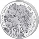 . .50 FRANCOS 2016 RWANDA SURICATO PLATA SC 1 Oz SILVER RUANDA